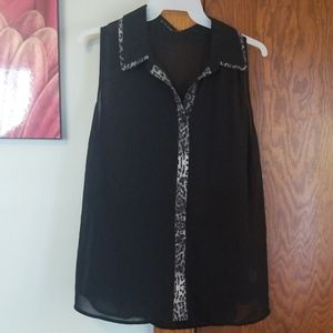 Tank top blouse